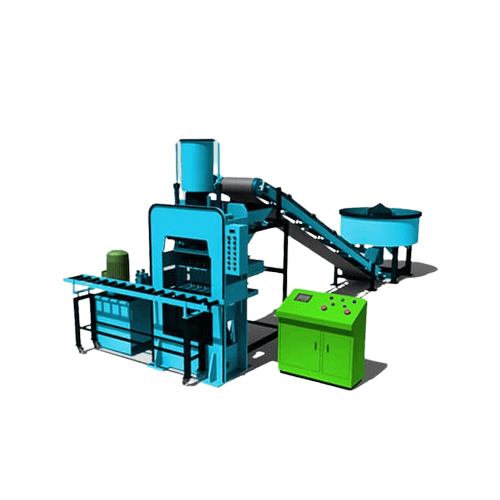 4 Cavity Automatic Brick Making Machine